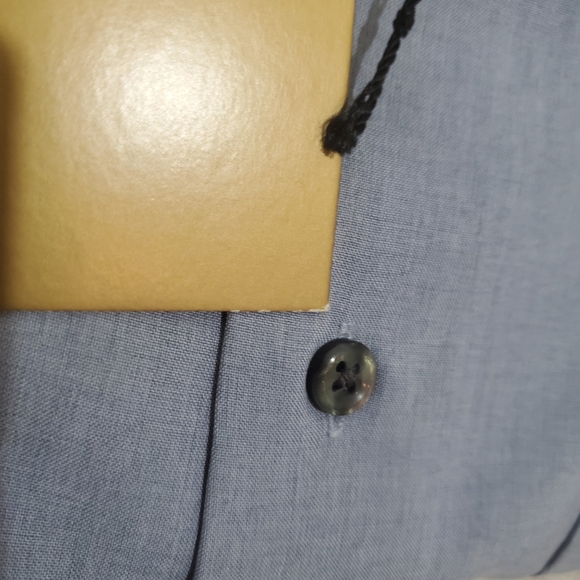 Blue Milano Uomo Button Down - Picture 3 of 5